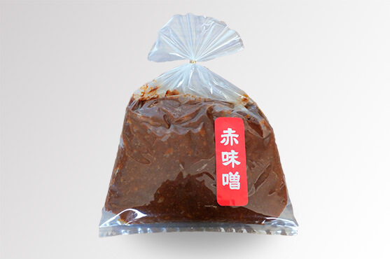 赤味噌ビニール1kg